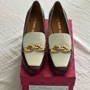 Tory Burch Jessa Burgundy Pump